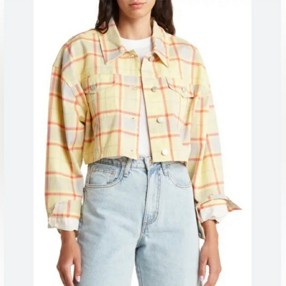 WeWoreWhat Jackets & Blazers - WeWoreWhat Plaid Jacket